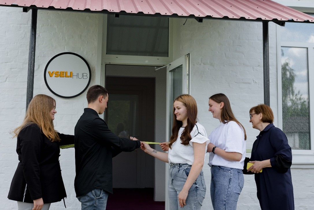 Opening of a youth space in Yuzhne, Chernihiv oblast